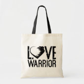 Love Warrior Canvas tas (Voorkant)