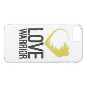 Love Warrior iPhone 7 à peine Coque (Dos (Horizontal))