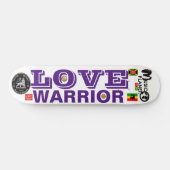 LOVE WARRIOR Skateboard (Horz)
