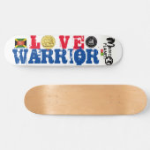 LOVE WARRIOR Skateboard (Horz)