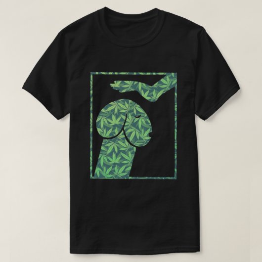 Love Weed Shirt (Design voorkant)