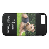 Love Welsh Terrier Dogs Case-Mate iPhone Case (Achterkant (Horizontaal))