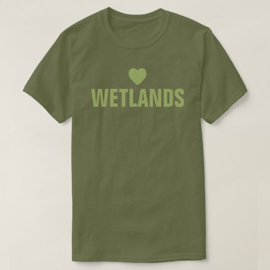 Love Wetlands™ T-shirt (Design voorkant)