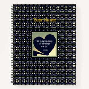 LOVE What You're Doing Notitieboek door Adiela Ako