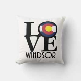 LOVE Windsor Colorado Kussen