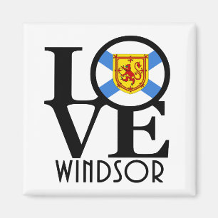 LOVE Windsor Nova Scotia Magneet