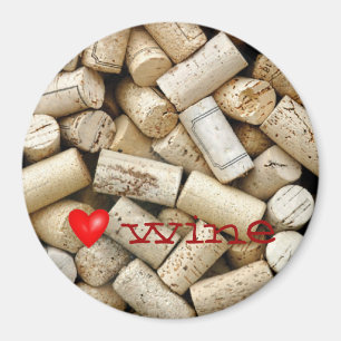 Love Wine Corks Magneet