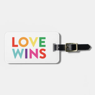 Love Wins Bagagelabel