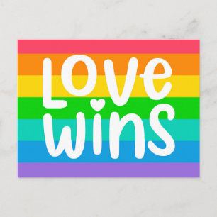 Love Wins Briefkaart