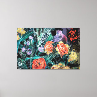 Love Wins Canvas Afdruk