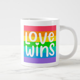 Love Wins Extra Grote Beker