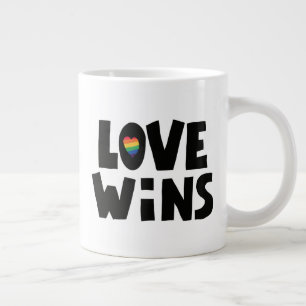 Love Wins Extra Grote Beker