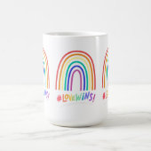 Love Wins Fun Rainbow Koffiemok (Center)