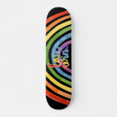 Love Wins Gay Pride Rainbow Skateboard (Voorkant)