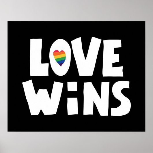 Love Wins Poster (Voorkant)