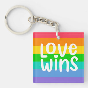 Love Wins Sleutelhanger
