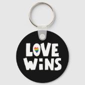 Love Wins Sleutelhanger (Voorkant)