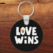 Love Wins Sleutelhanger (Voorkant)