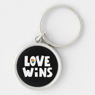 Love Wins Sleutelhanger