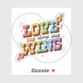 Love Wins Sticker (Vel)