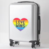 Love Wins Sticker (Koffer)