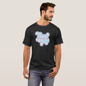 Love Wins Trans Pride Transgender Flag LGBTQ+ Retr T-shirt (Voorkant volledig)