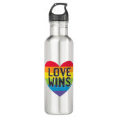 Love Wins Waterfles (Voorkant)