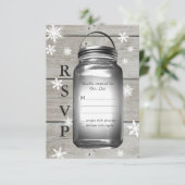 Love Winter Barn Weddings RSVP (Staand voorkant)