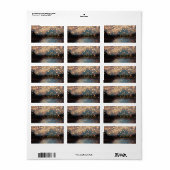 Love Wives (Wish Lanterns) Étiquette de adresse (Feuille entière)