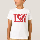 Love Wolves T-shirt (Voorkant)