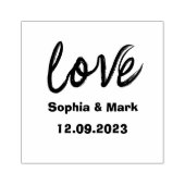 Love Wood Art Stamp Rubberstempel (Afrduk)