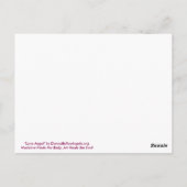 Love Word Inspirerend Angel Briefkaart (Achterkant)