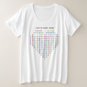 Love Word Quest - Puzzle du coeur - Je t'aime