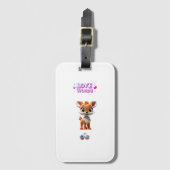 LOVE Words travel tag Bagagelabel (Voorkant (verticaal))