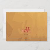 Love Words Valentijnsdag Card Feestdagenkaart (Achterkant)