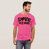 Love Works 2 Pickleball T-shirt (Voorkant volledig)