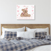 Love Wrapped Canvas (Insitu (Slaapkamer))