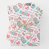 Love Wrapping Papier 3 feuilles (En situation)