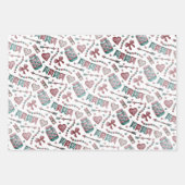 Love Wrapping Papier 3 vellen (Voorkant 3)