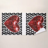 LOVE XOXO BADHANDDOEK (Badhanddoek)