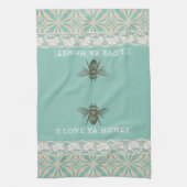 Love Ya Honey  Kitchen Towel Theedoek (Verticaal)