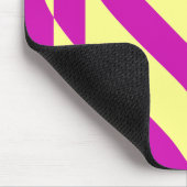 Love Yellow op Paars Muismat (Hoek)