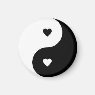 Love Yin Yang magnet Magneet