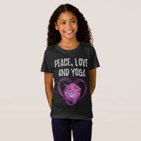 Love Yoga Gift for Yogis Peace, Love and Yoga Gift