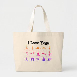 Love Yoga Grote Tote Bag