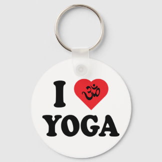 Love Yoga Sleutelhanger
