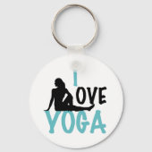 Love Yoga Sleutelhanger (Achterkant)