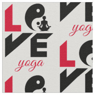 Love yoga stof