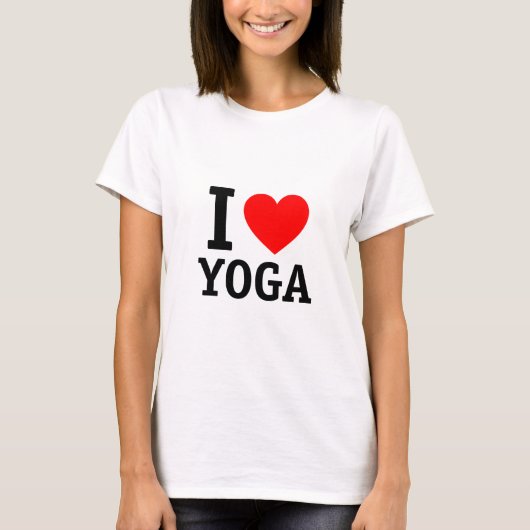 Love Yoga T-shirt (Voorkant)