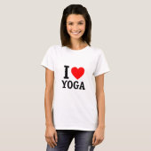 Love Yoga T-shirt (Voorkant volledig)